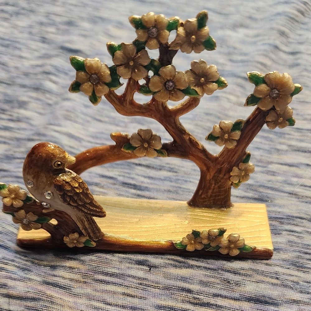 Business card holder bird
